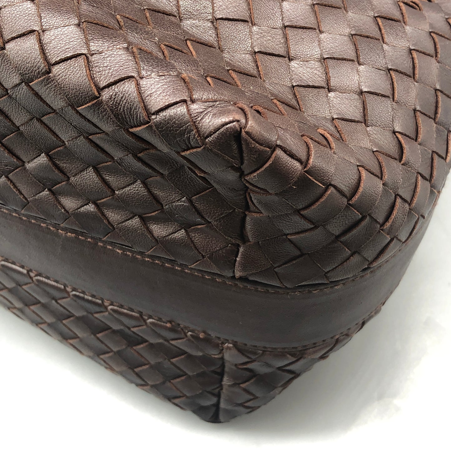 Bottega Veneta Nappa Intrecciato Brown Hobo Bag