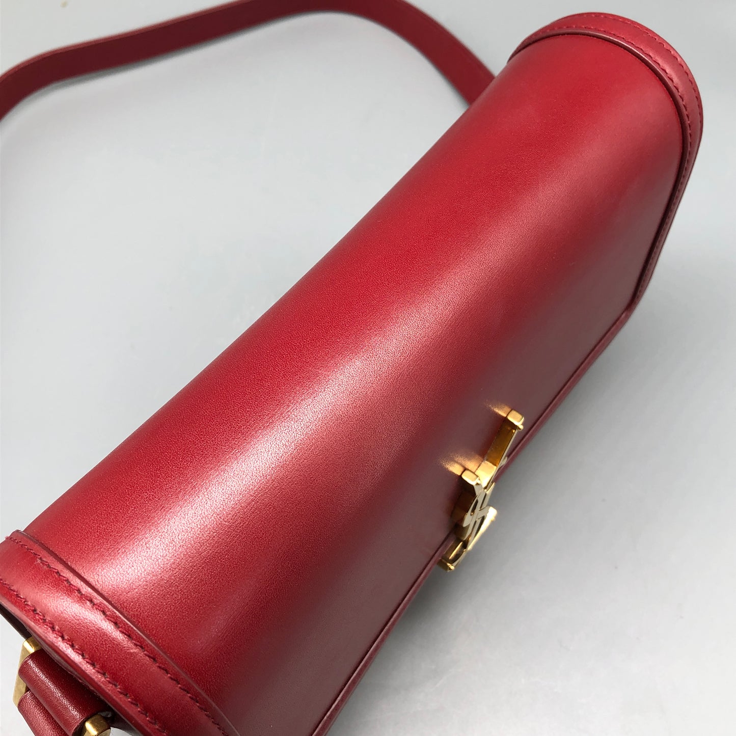 Saint Laurent Solferino Medium Shoulder Bag Red