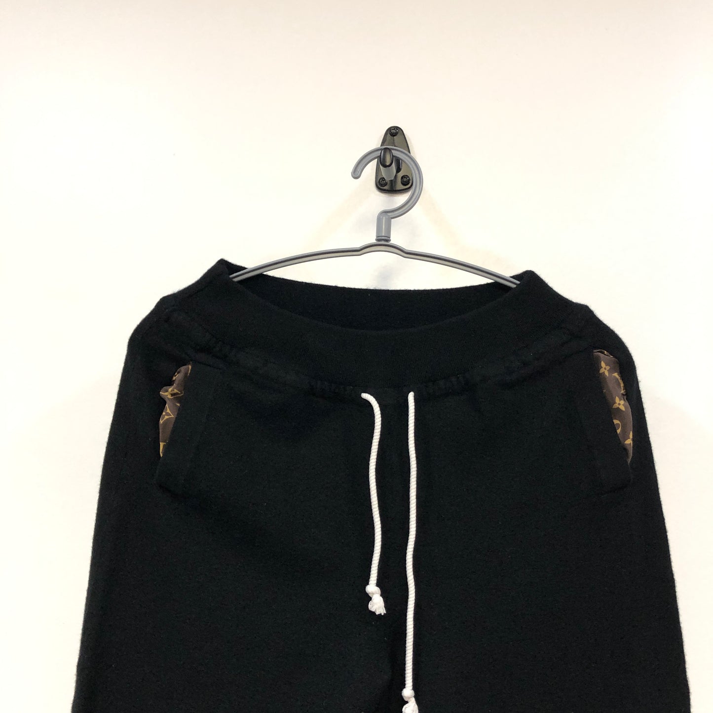 Louis Vuitton Black Knit Jogger Pants Size M
