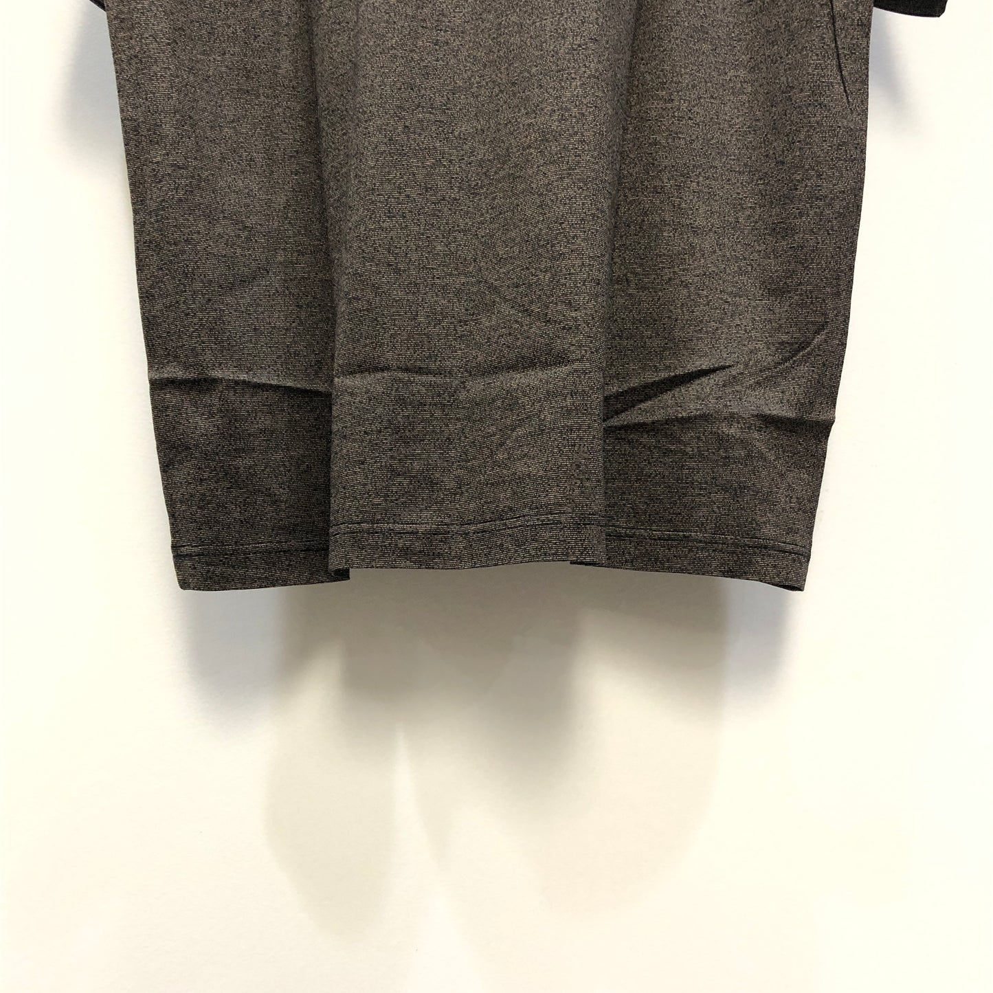 Giovanni Valentino Bark Brown V-neck Short Sleeve Knit T-shirt XL