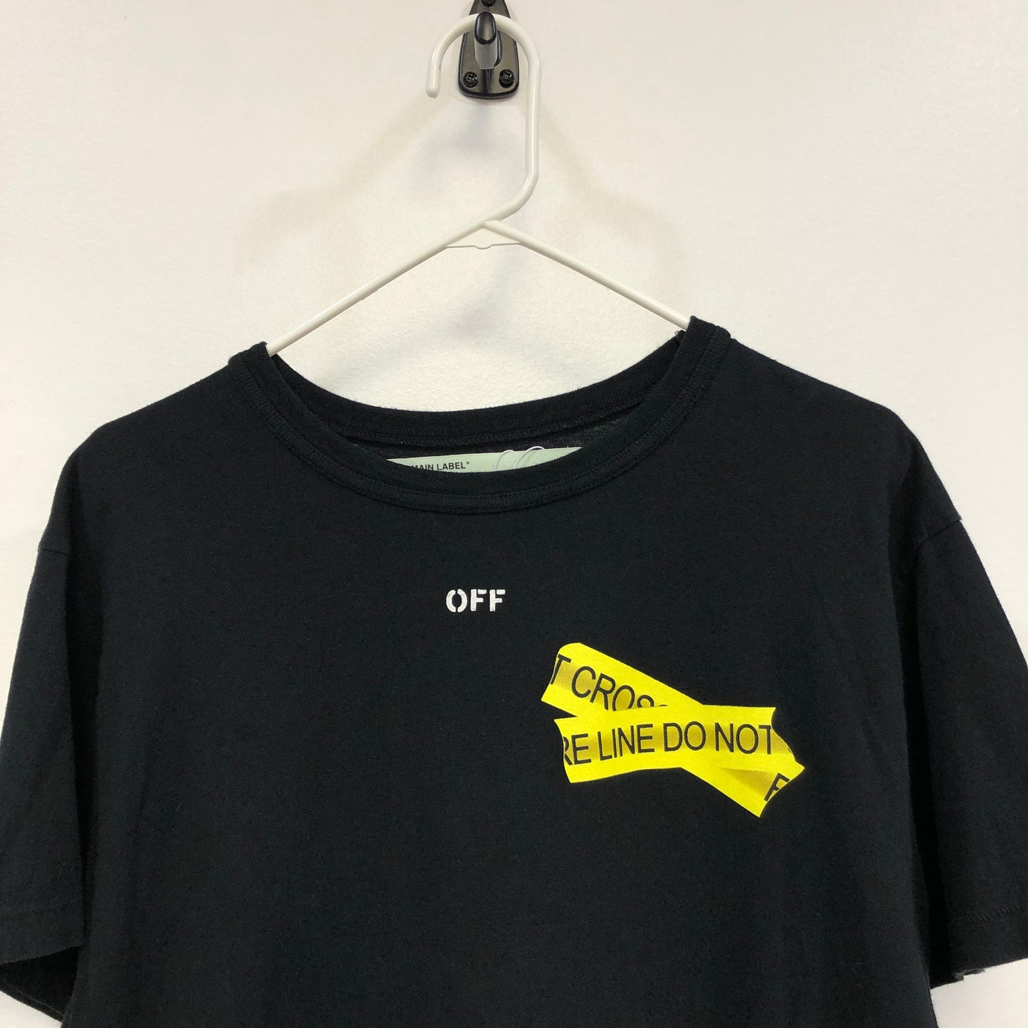 Off‑white Black Short Sleeve Graphic T‑Shirt Size S