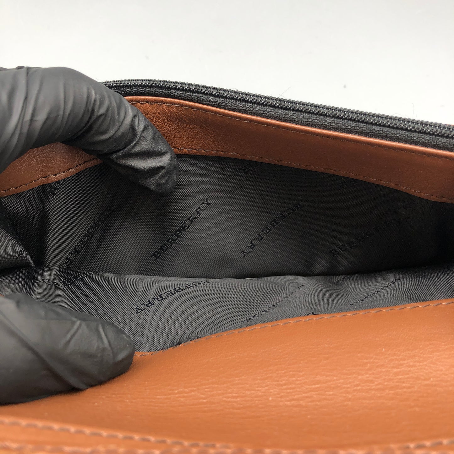 Burberry Beige/Brown Haymarket Check Long Wallet