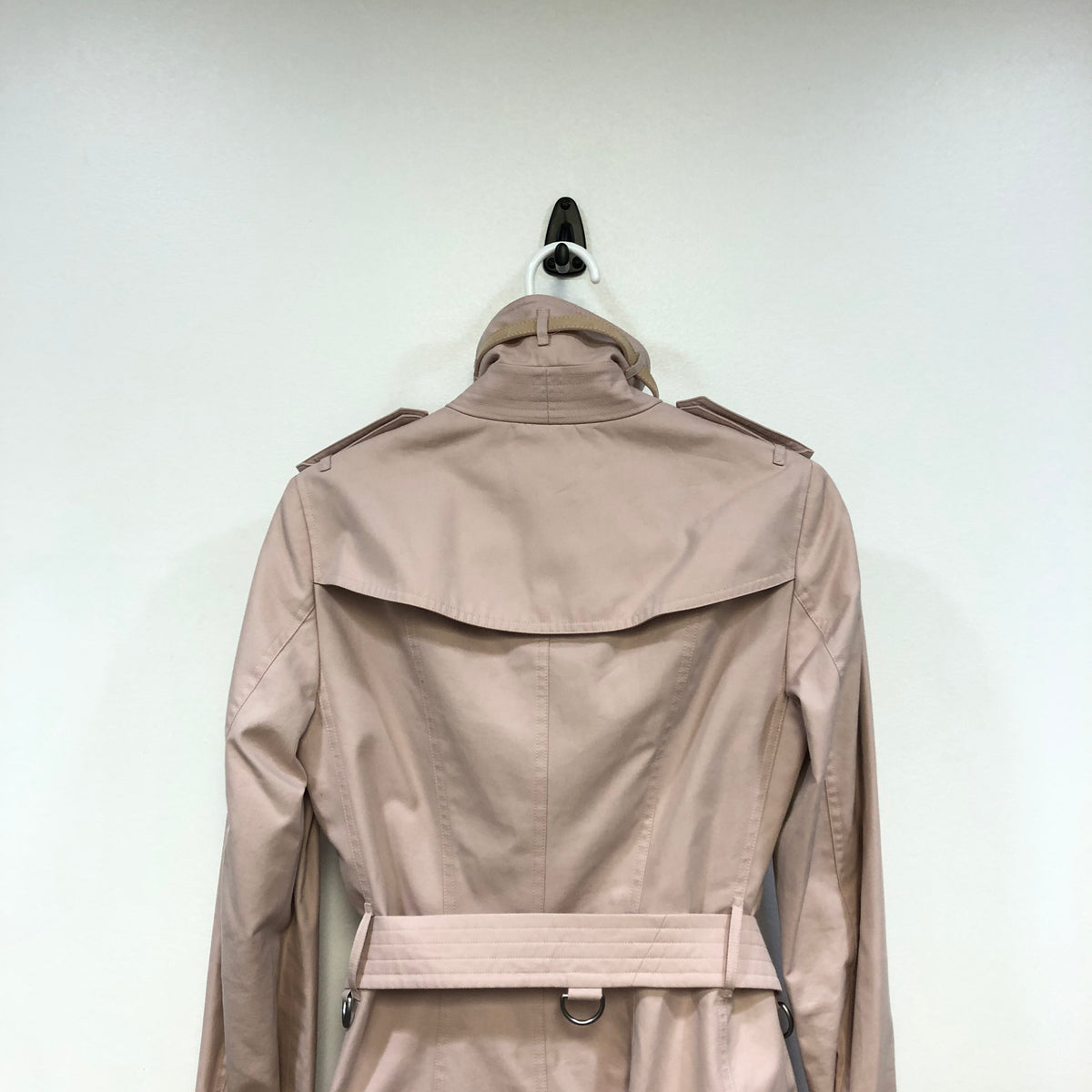 Burberry Dusty Pink Trench Coat US Size 8