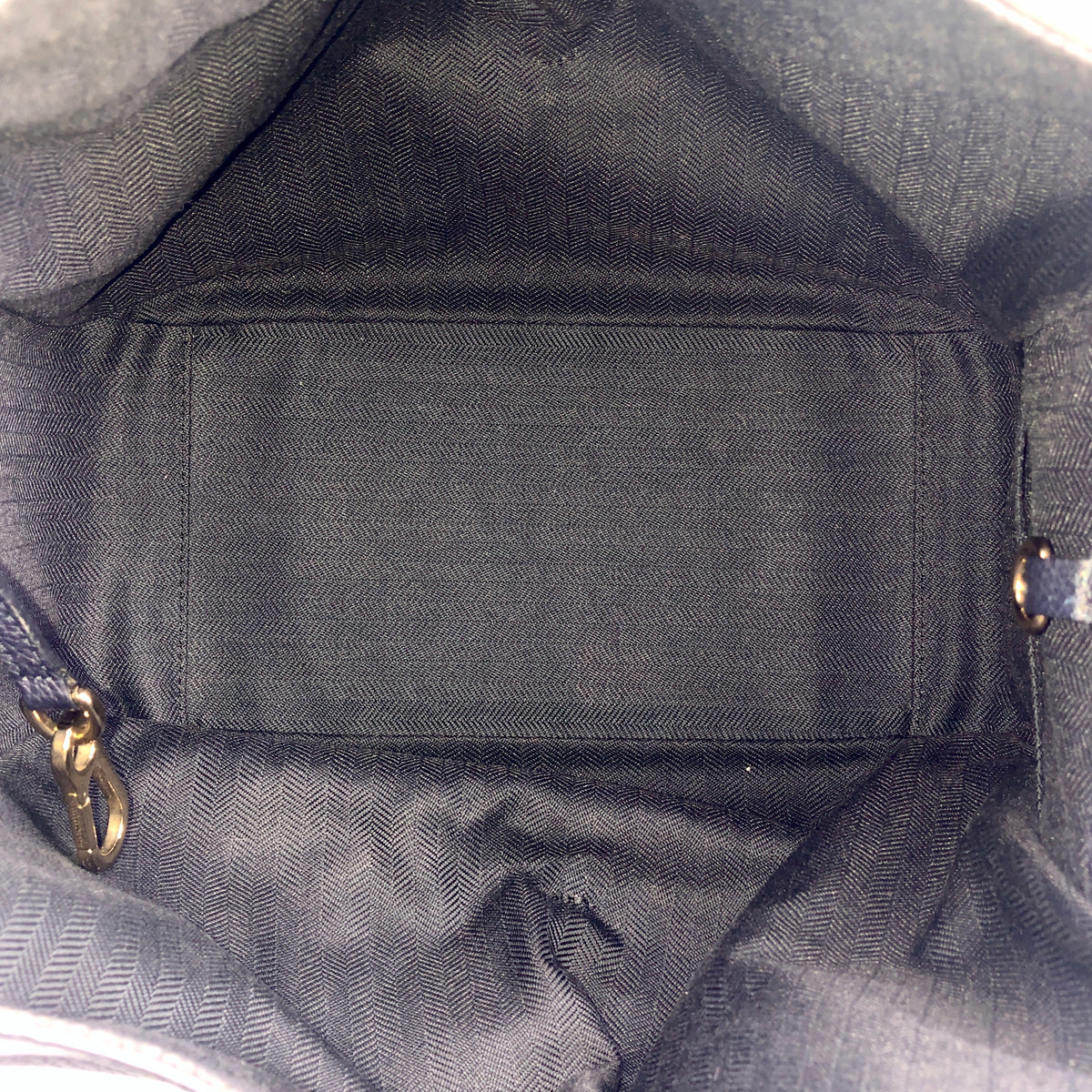 Loewe  Dark Blue Hammock Grained Leather Shoulder Bag