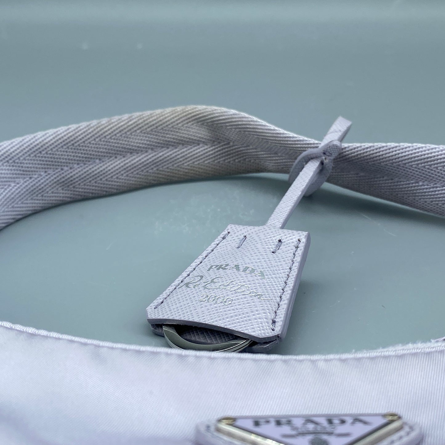 Prada Light Purple Re-Nylon Hobo Shoulder Bag