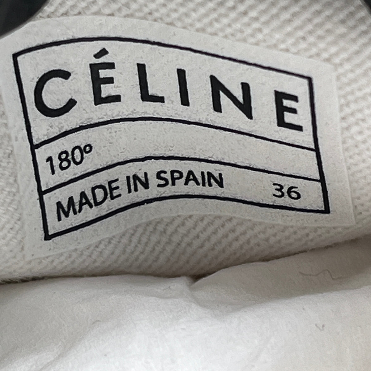 Celine Multi-color Plaid Canvas Women Low Top Sneakers Size 36