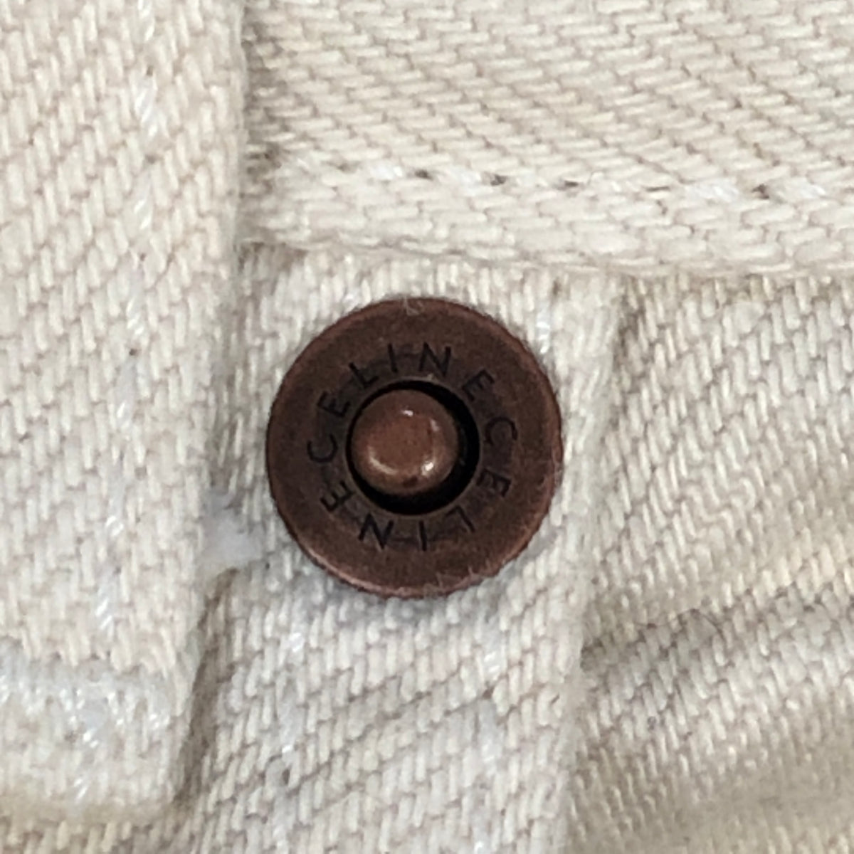 Celine Beige Denim Jeans size 26