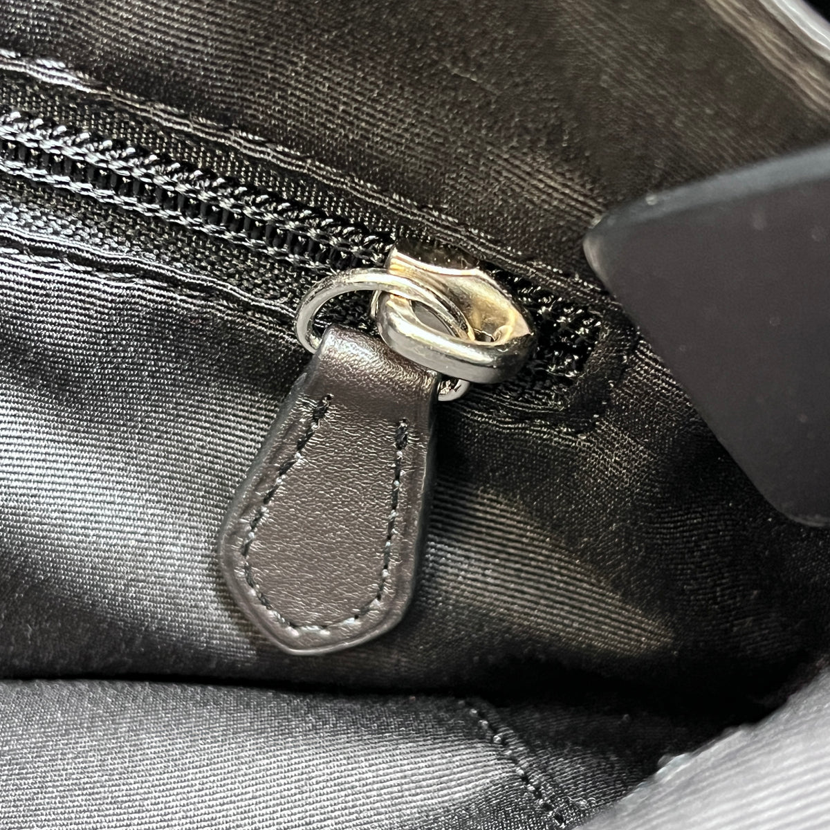 Coach Brown & Black Signature Canvas Crossbody Bag