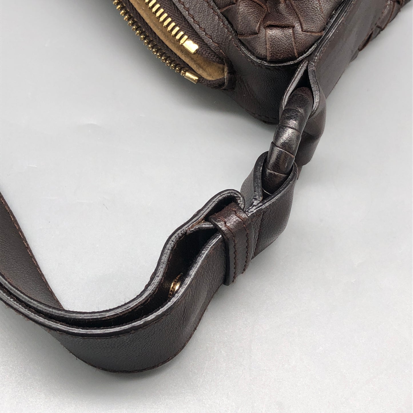 Bottega Veneta Nappa Intrecciato Brown Hobo Bag