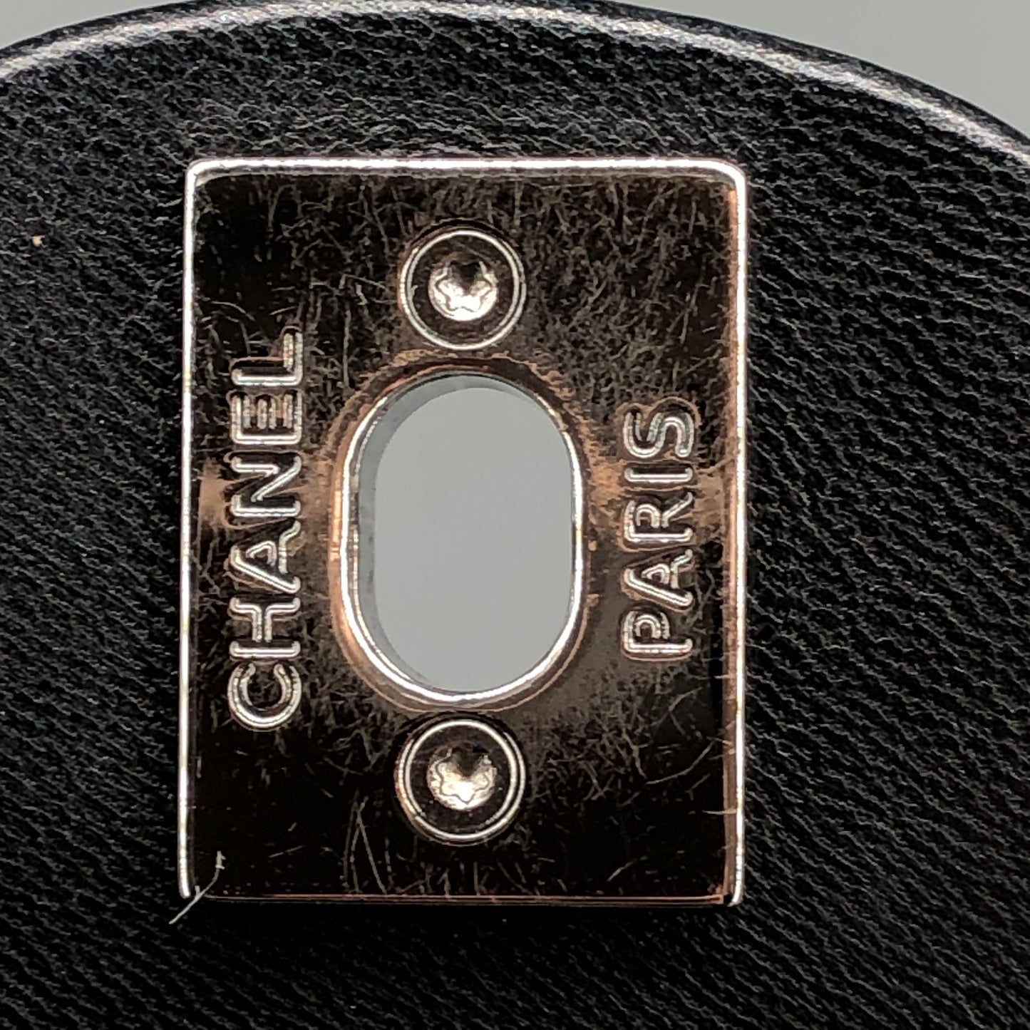 Chanel Lambskin Quilted Mini Chanel 3 Flap Black