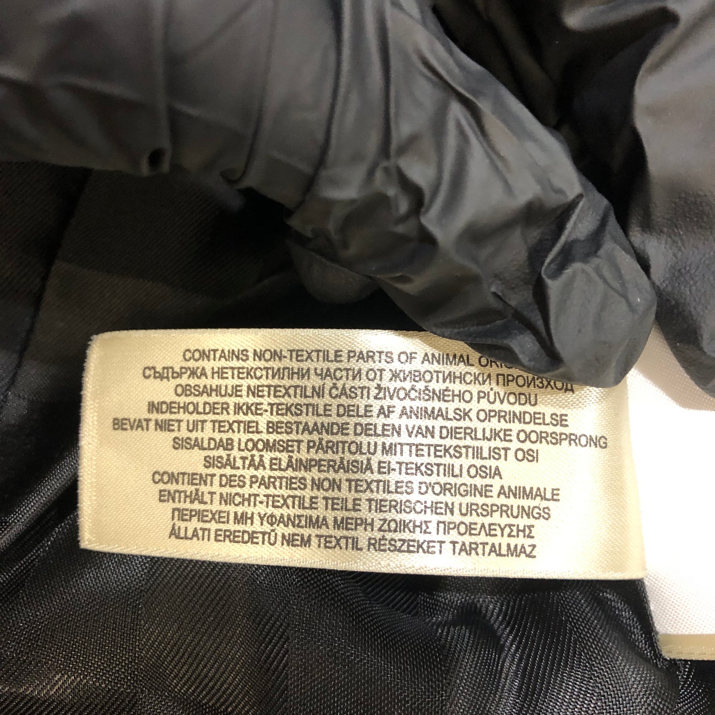 Burberry Smooth Lambskin Zip Biker Jacket Black Size US 6, P2P 20 Inches