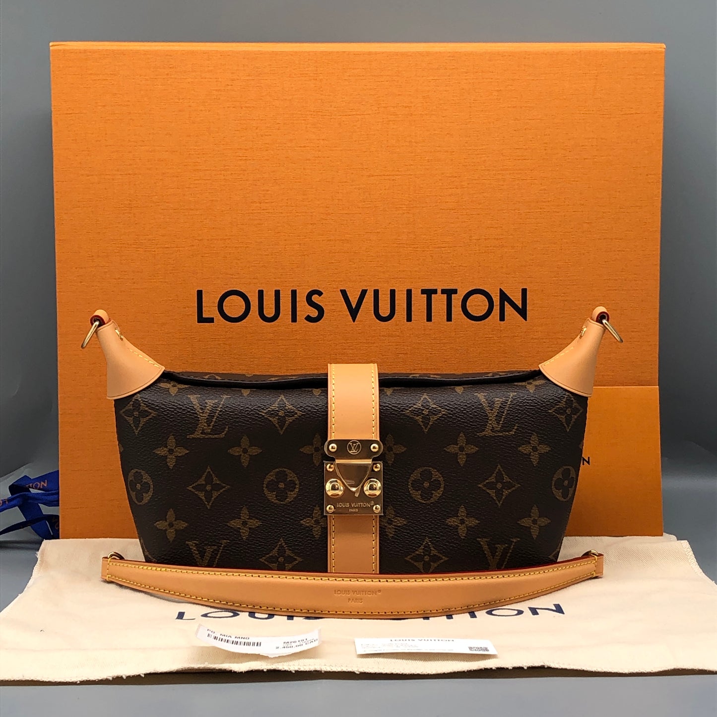 Louis Vuitton Monogram Canvas Golden Arrow Pouch Bag
