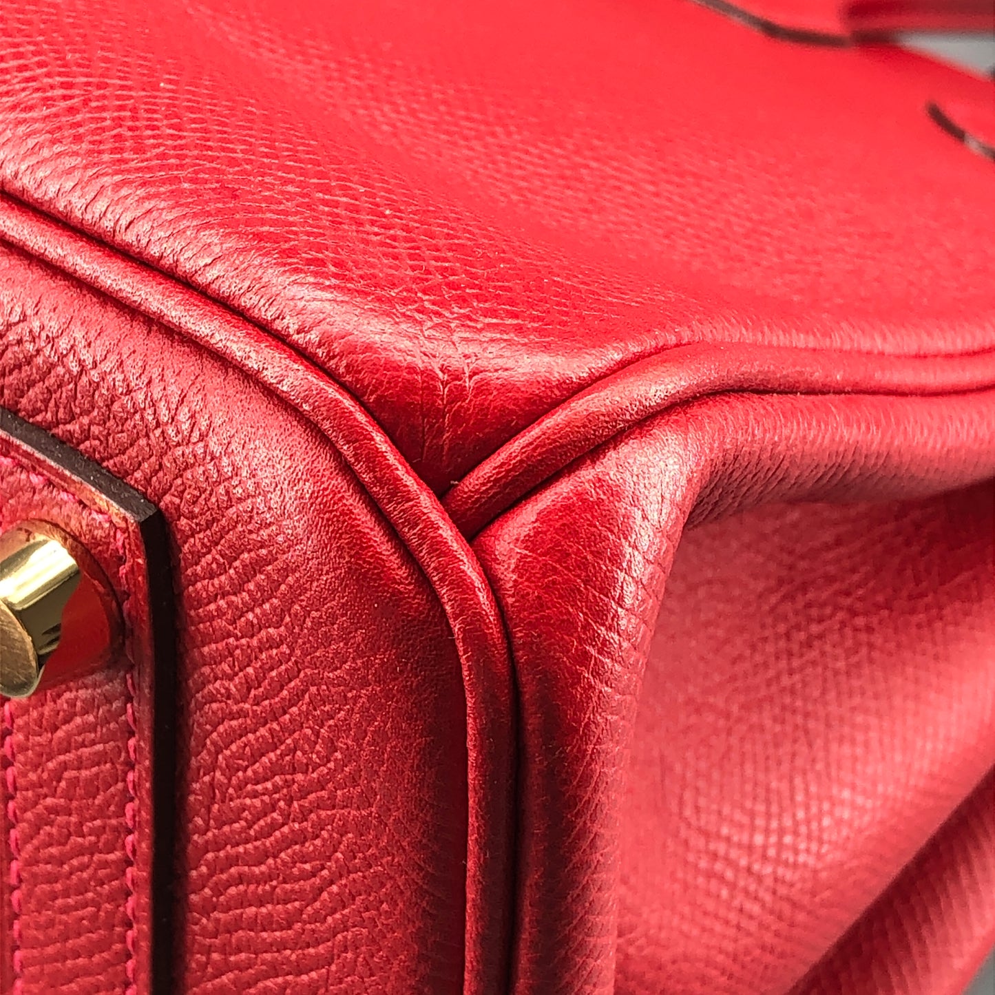 Hermes 2015 Birkin 30  Handbag  Red