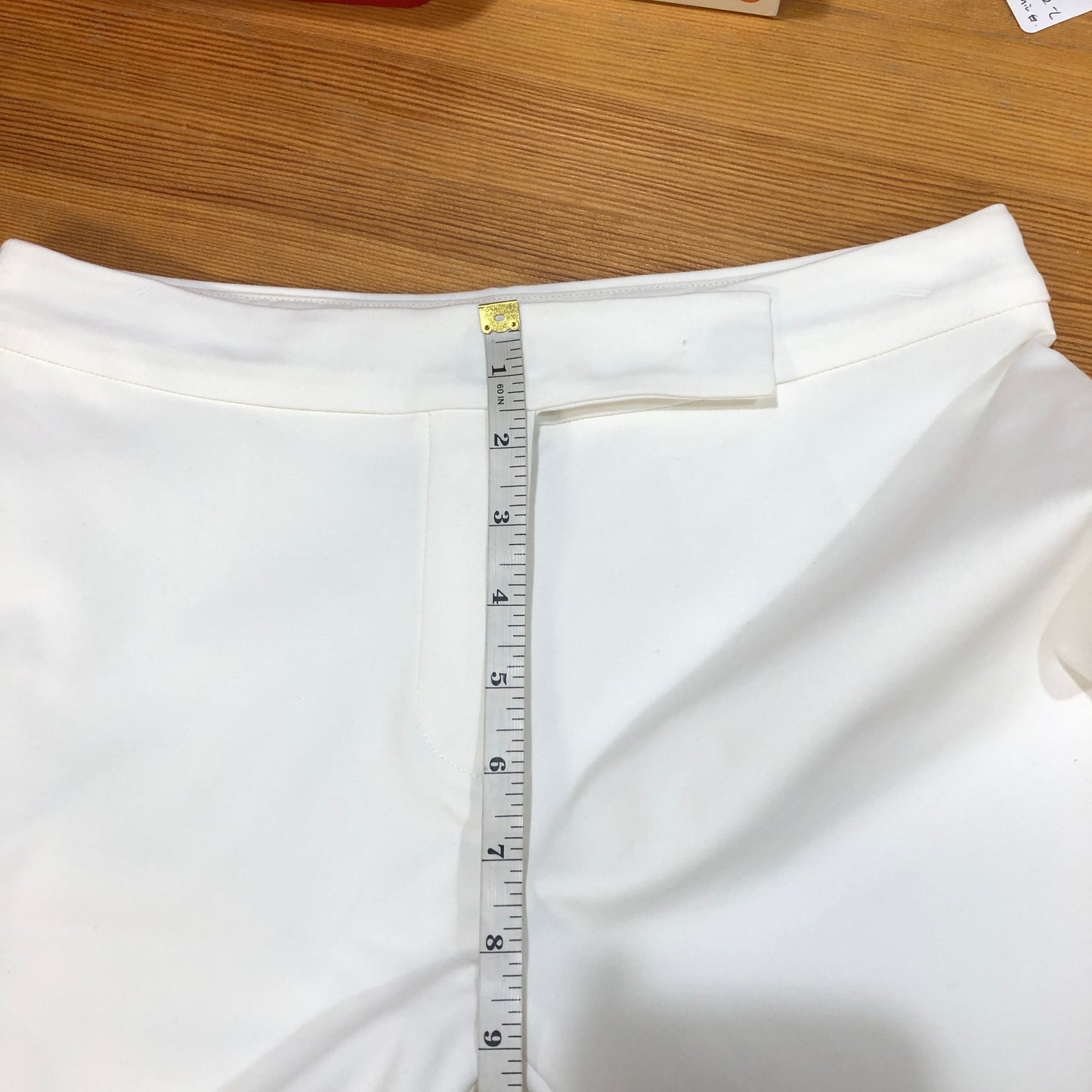 MaxMara Shine!  White Cropped Slim Trousers Size US 4