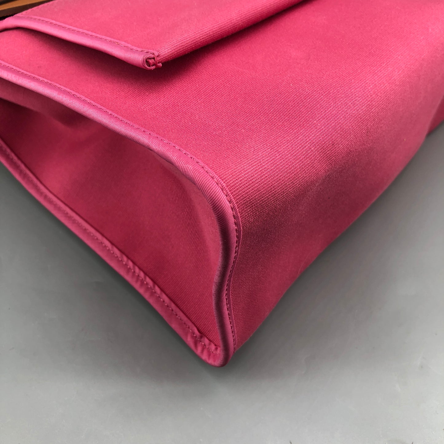 Hermes 2011 Pink Canvas Herbag 31  Shoulder Bag