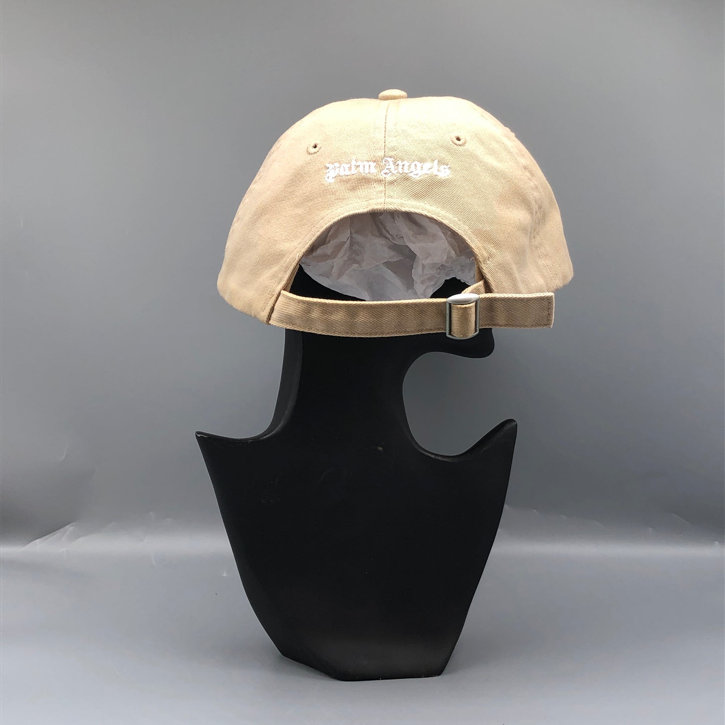 Palm Angels Beige Logo Baseball Cap (58cm)