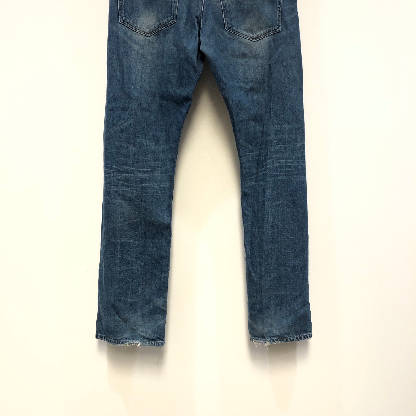 Burberry Blue Straight Leg Denim Jeans 38W 32L