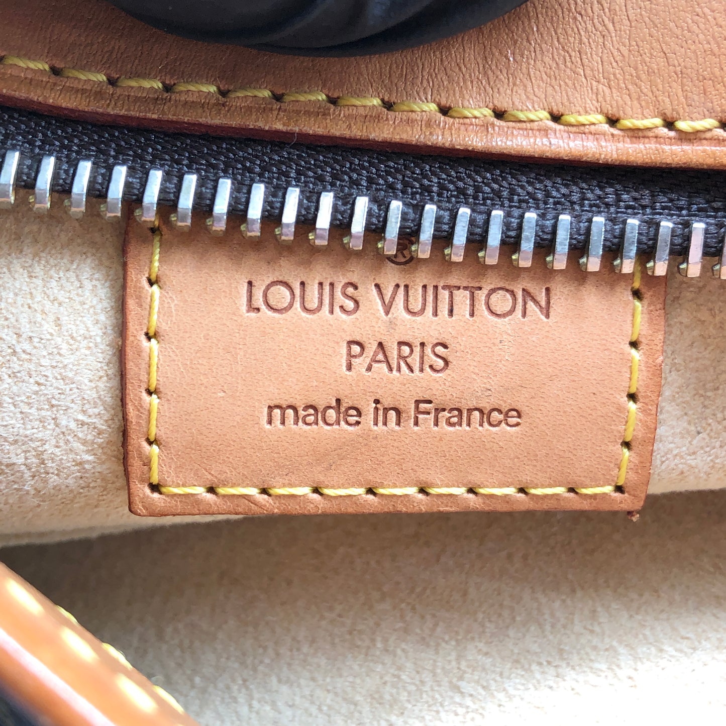 Louis Vuitton Hudson Monogram Canvas Shoulder Bag Brown