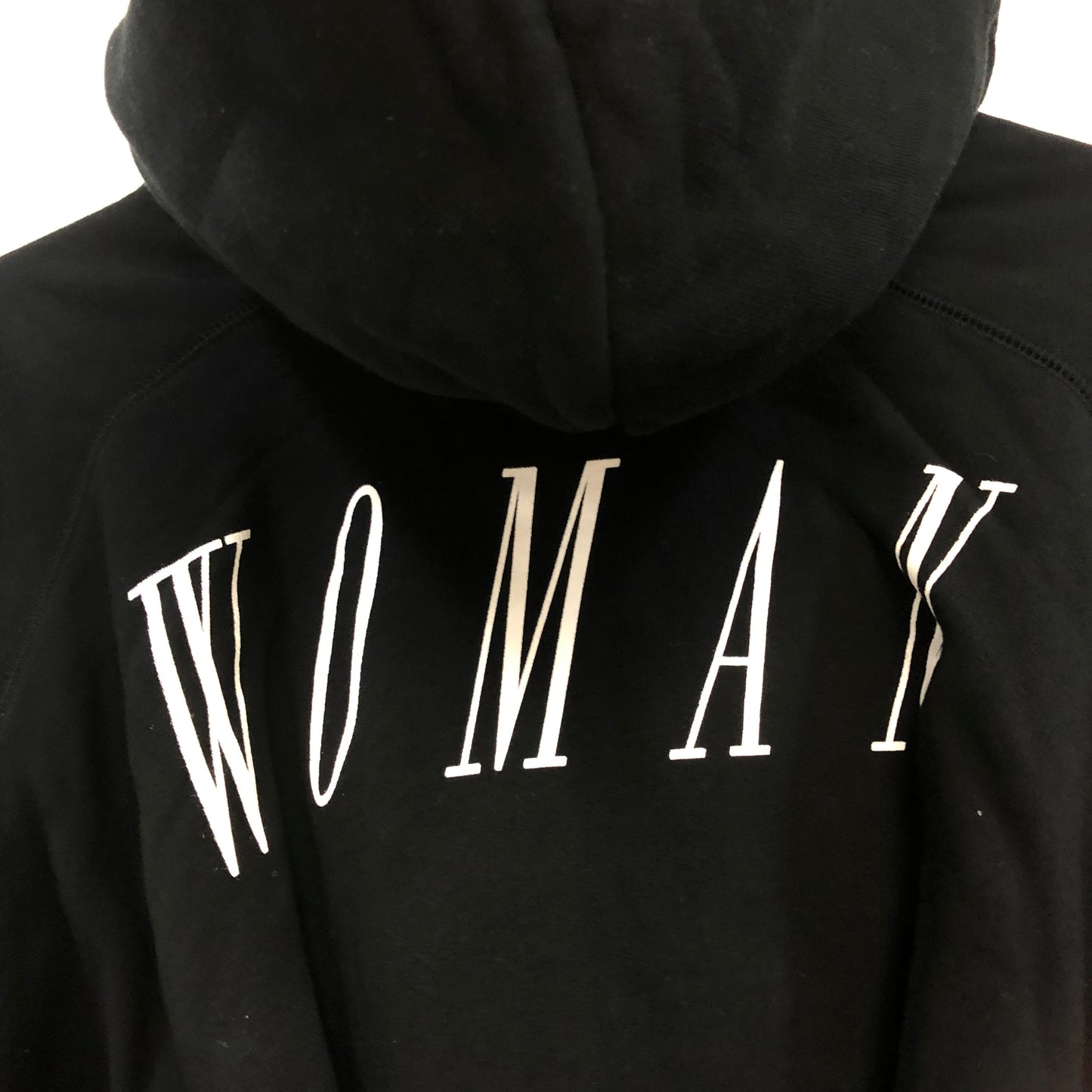 Off-White Black Cropped "Something Special" Hoodie Size XXS