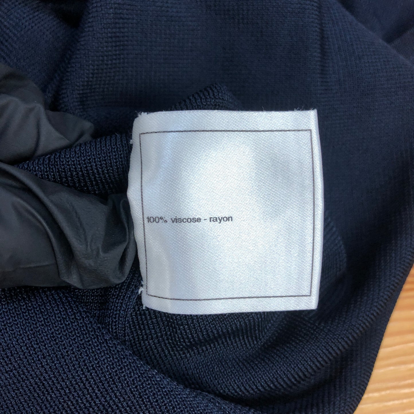 Chanel Black Cardigan with Attached Vest Size 36