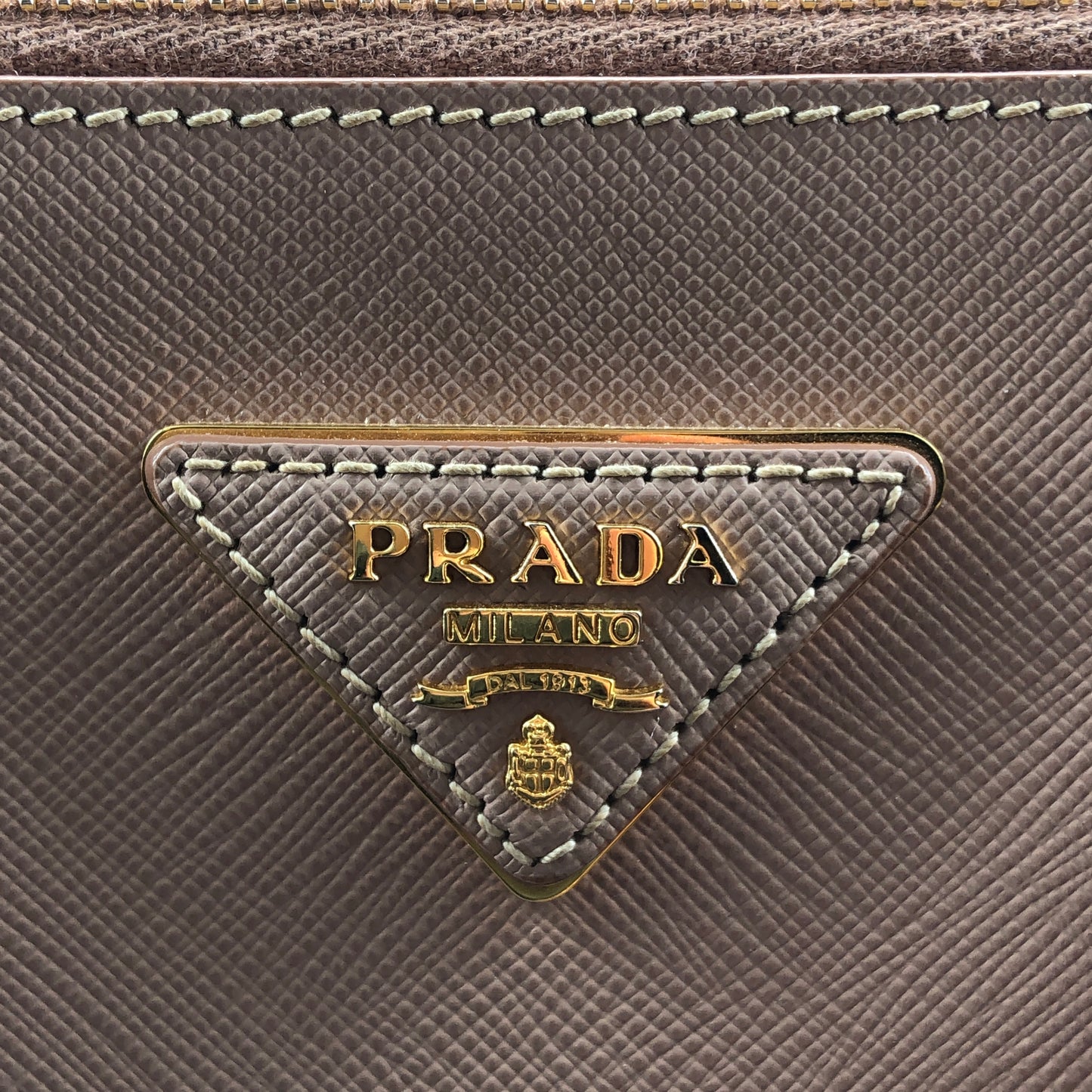 Prada Nude Saffiano Leather Galleria Large Tote Bag