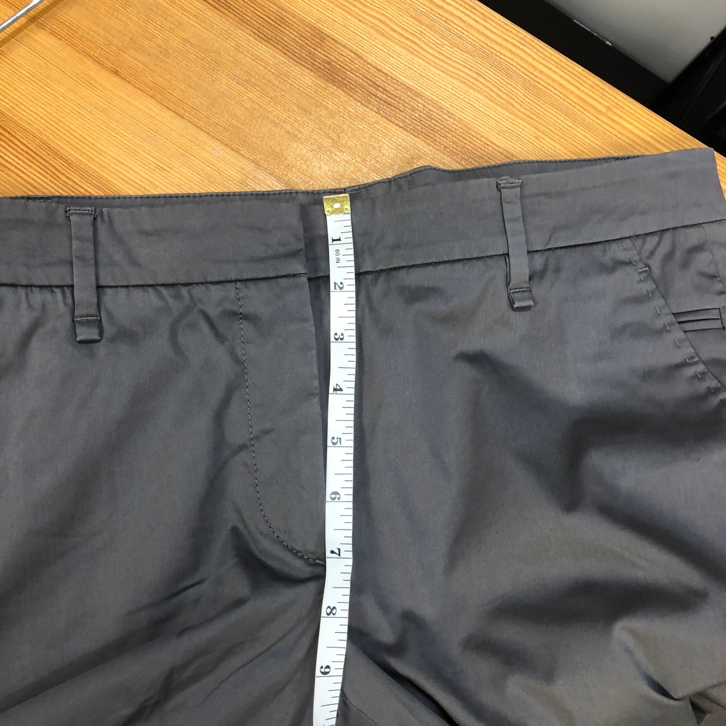 Brunello Cucinelli Grey Tapered Pants Size: US 10