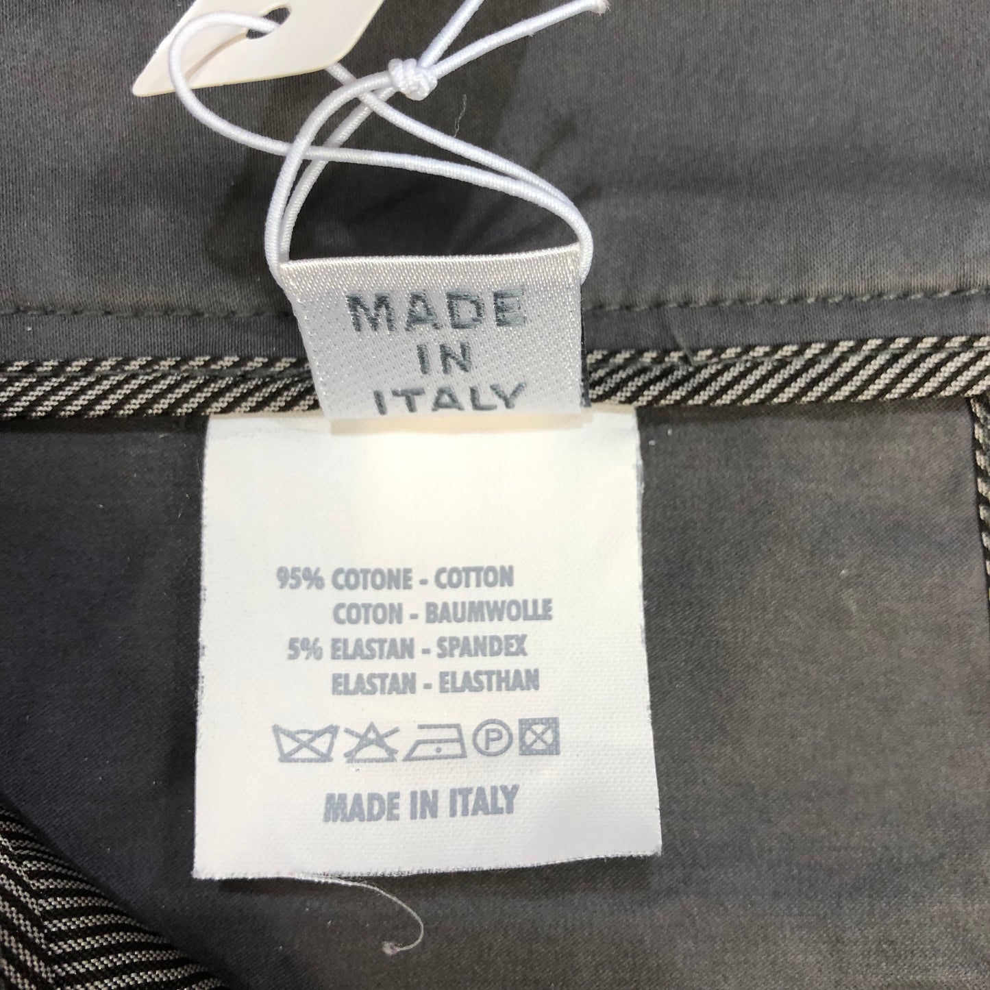 Brunello Cucinelli Grey Tapered Pants Size: US 10