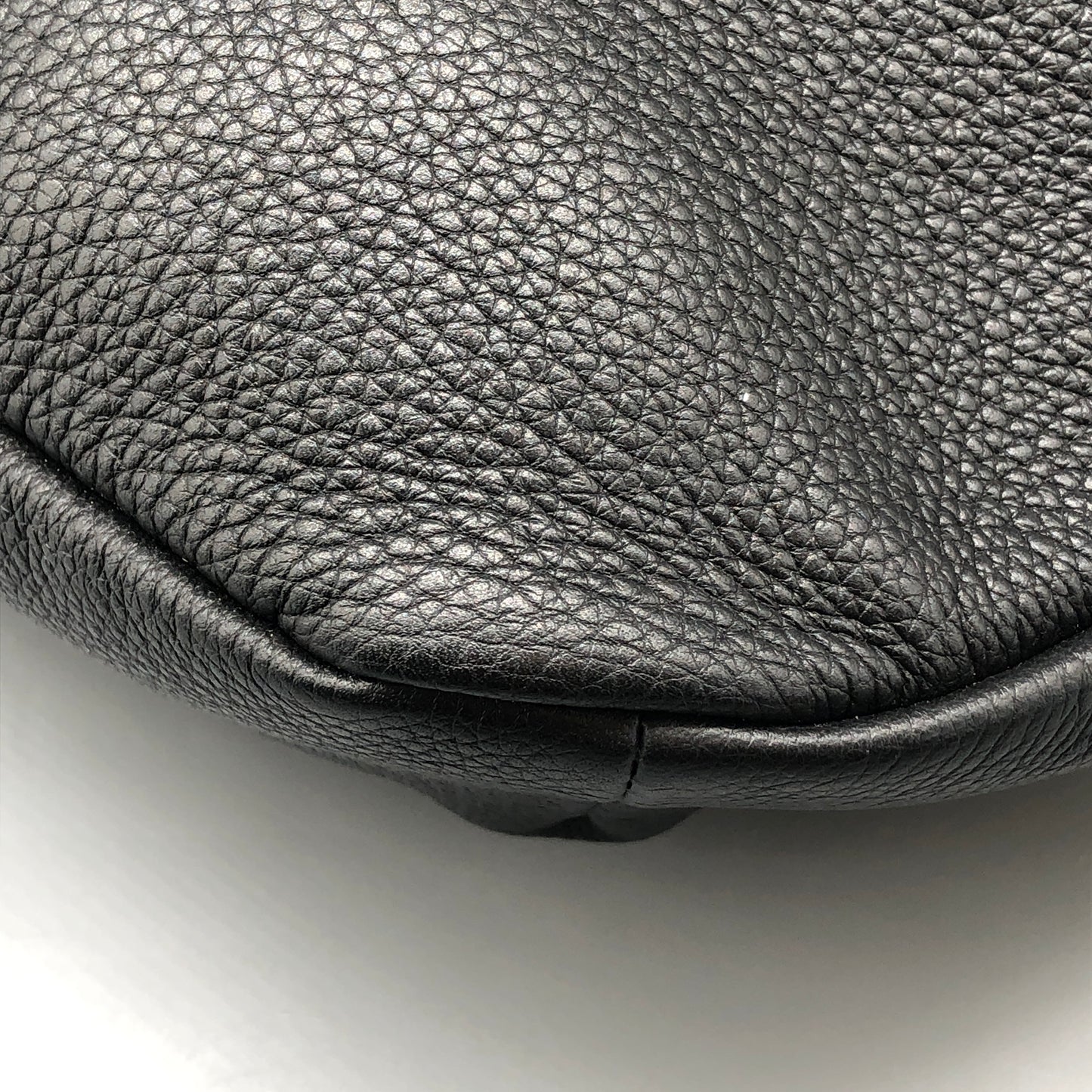 Gucci Print Large Belt Bag in Black Leather