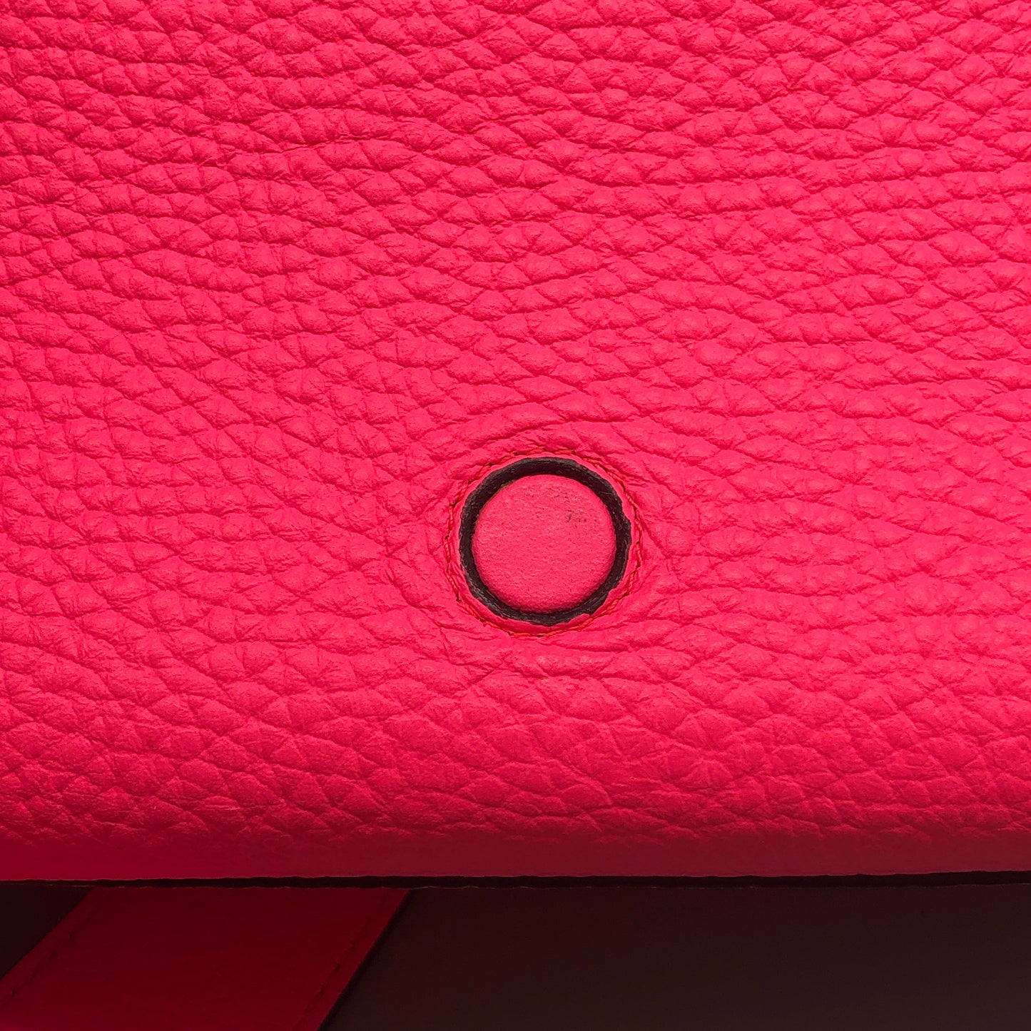 Burberry Pink Grained Leather Crossbody Bag