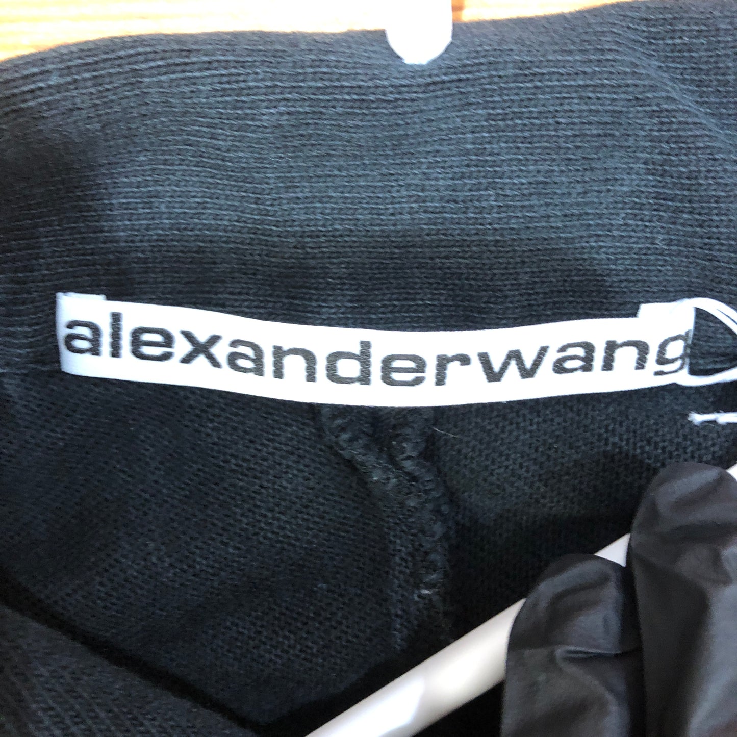 Alexanderwang Long Sleeve Polo Sweatshirt Size XS Black
