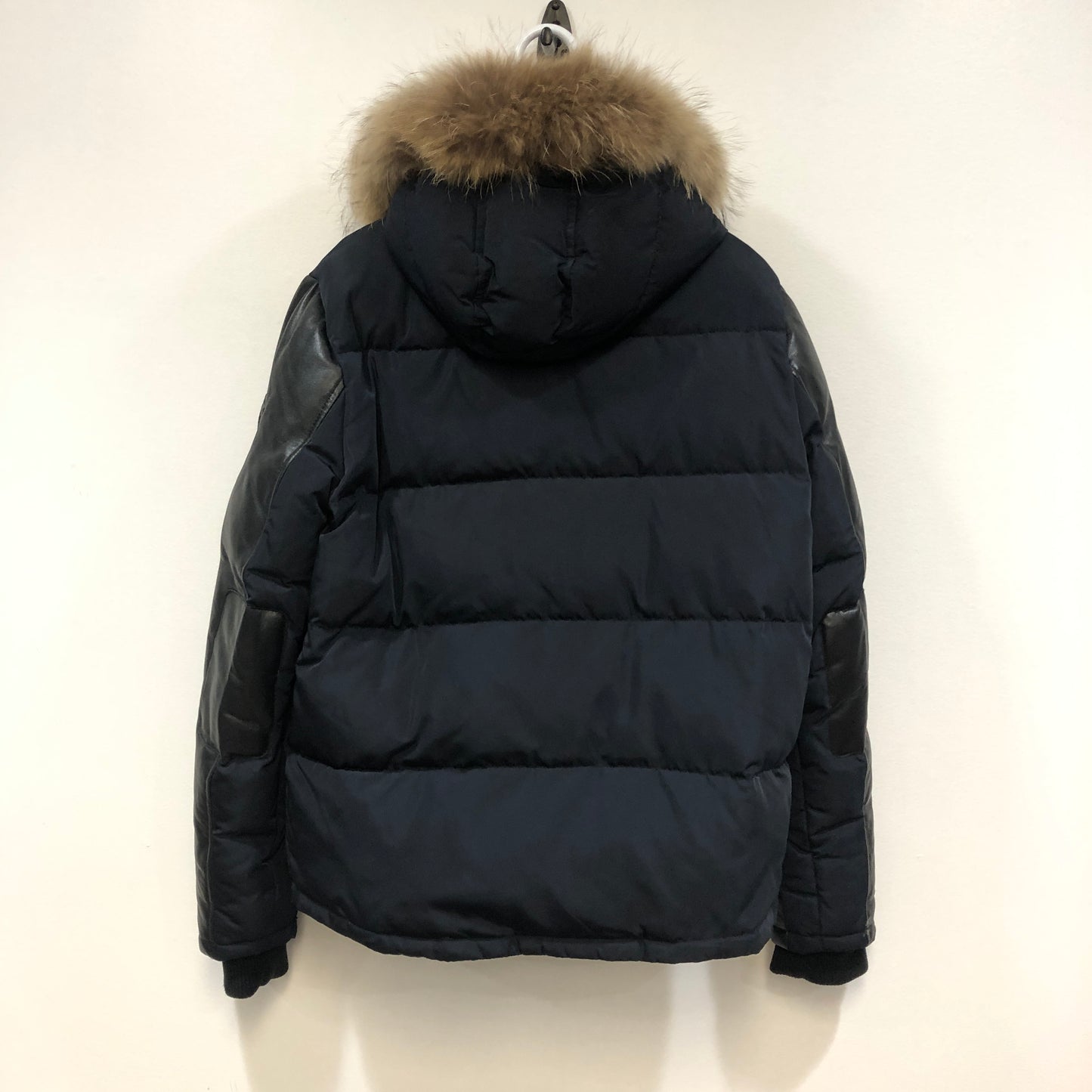 Rudsak Fur-Trimmed Down Jacket Size M Black