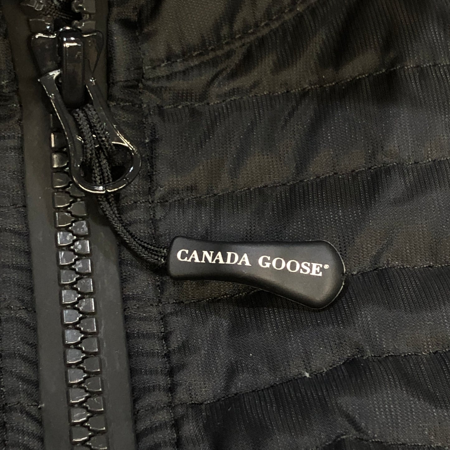 Canada Goose Black Quilted Down Puffer Jacket Size 2XS