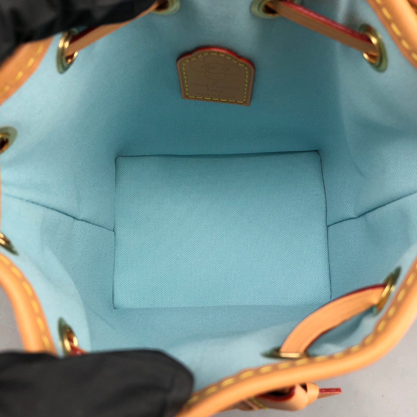 Louis Vuitton Nano Noé Limited  Edition Vivienne Xmas Bucket Bag Brown