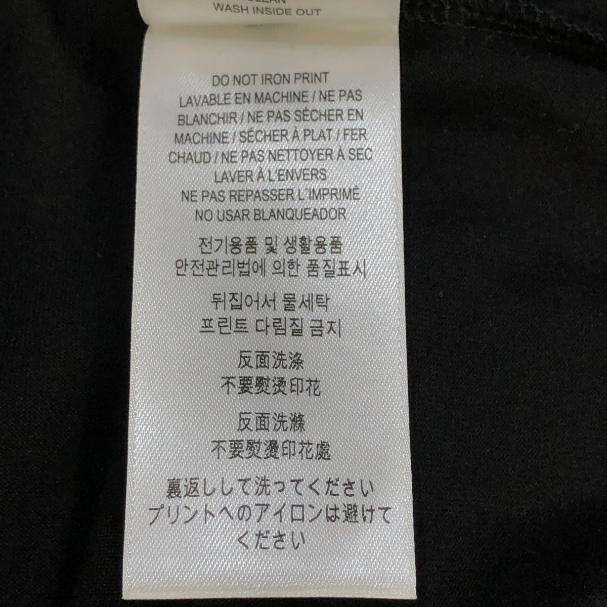 Burberry Black Graphic Print Crew Neck T-Shirt Size M