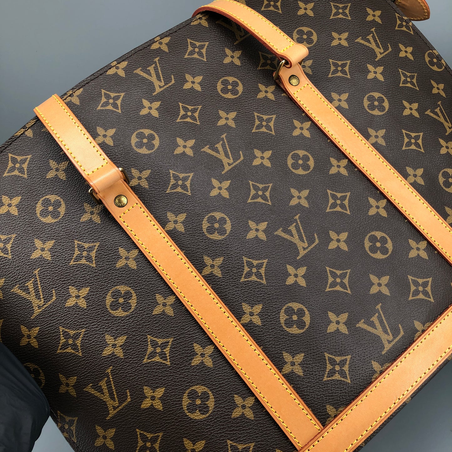 Louis Vuitton Babylone Tote Bag Brown