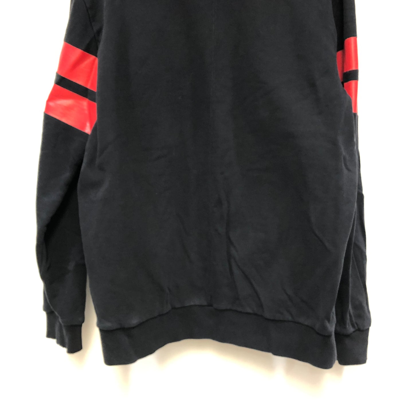 GIVENCHY Black Graphic Print Crew Neck Sweatshirt Size M