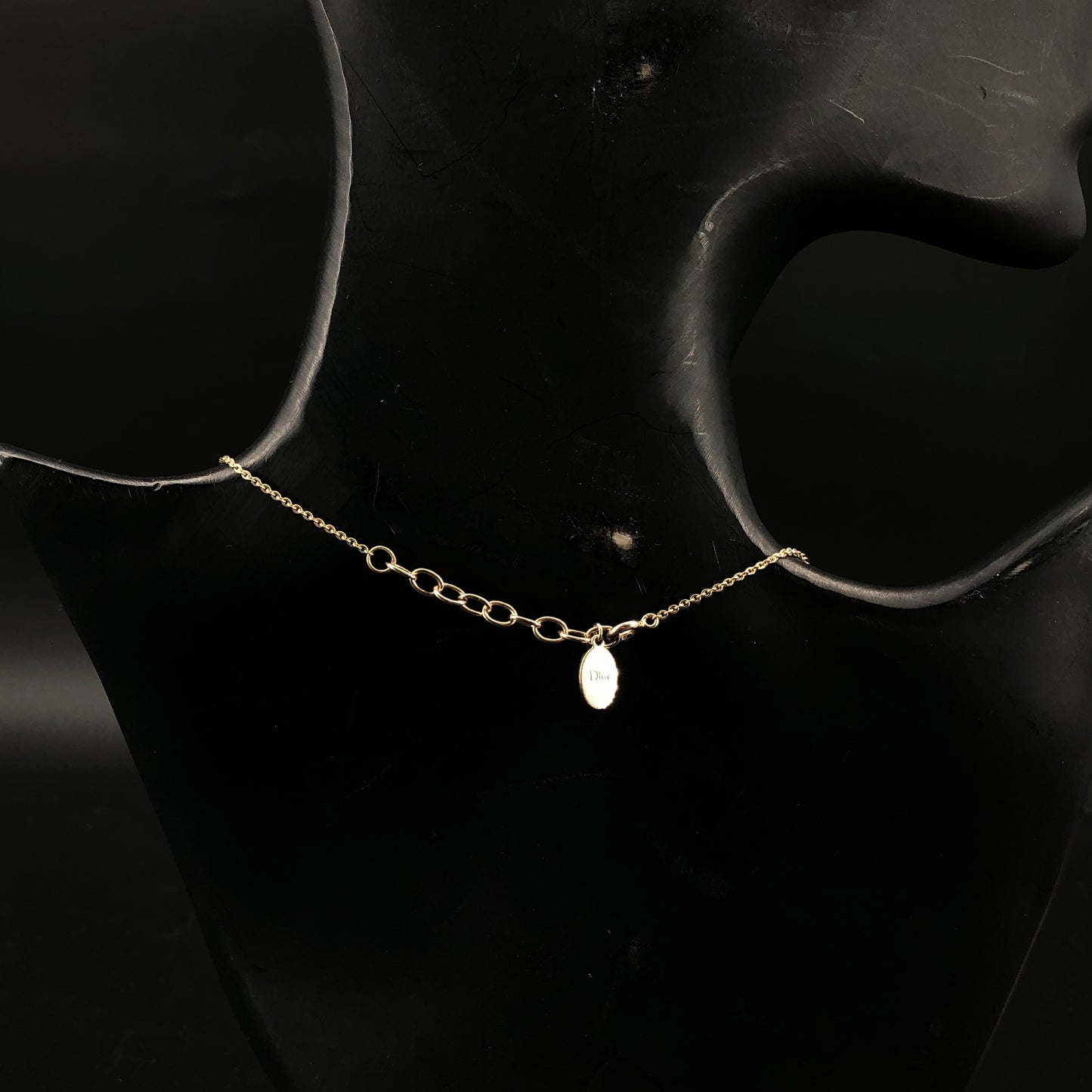 Christian Dior Spider Pearl Pendant Necklace