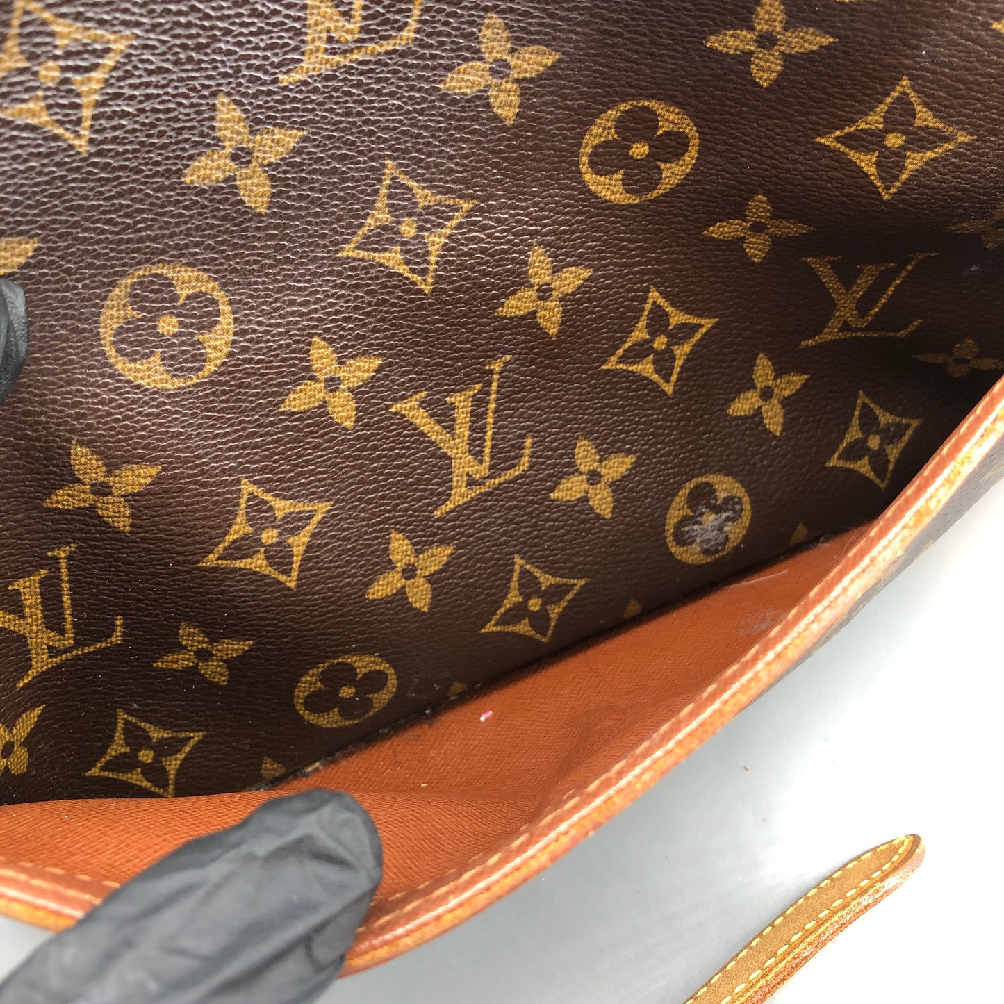 Louis Vuitton Monogram Trocadero Crossbody Bag brown