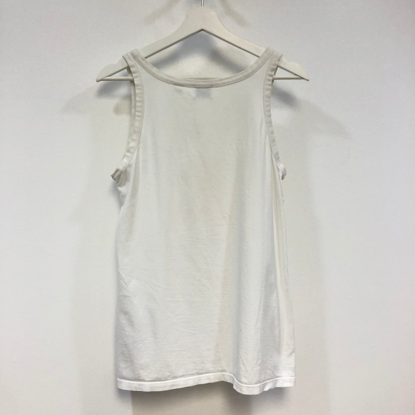 Burberry White Deer Graphic Tank Top Size M