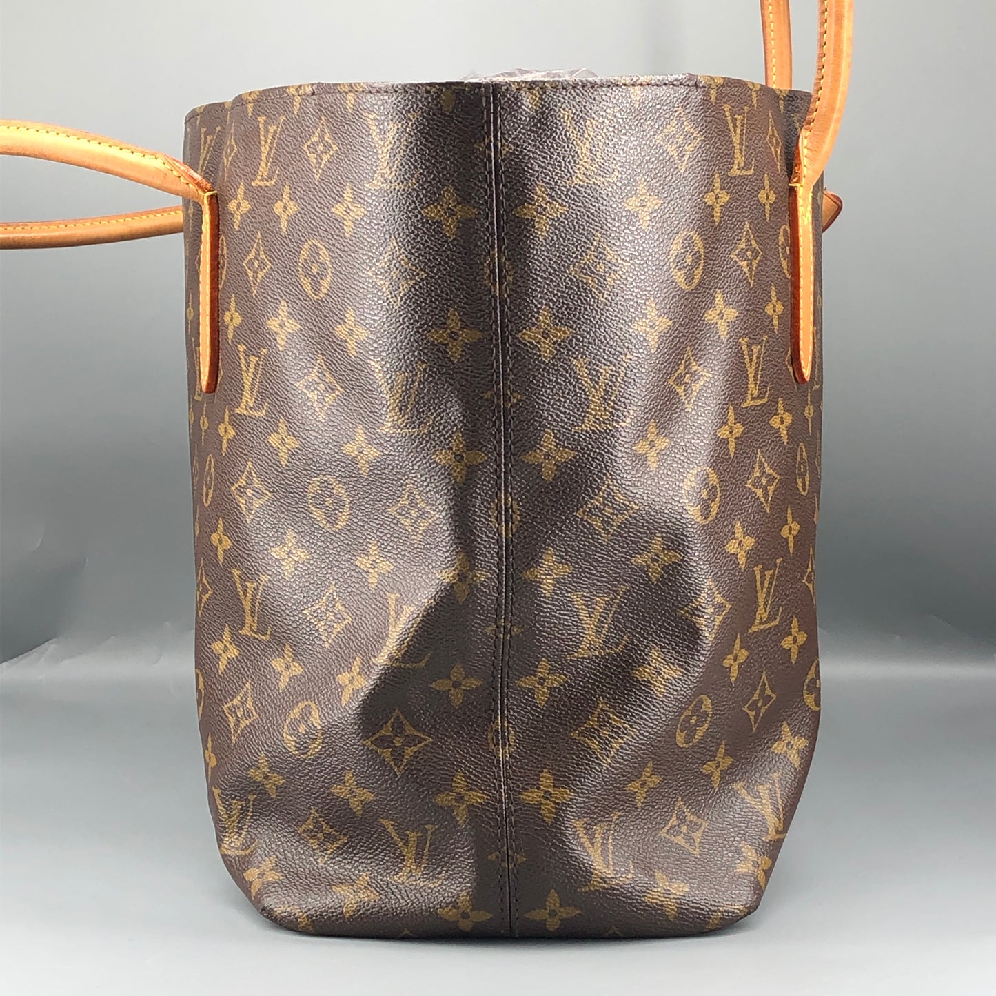 Louis Vuitton Monogram Canvas Tote Bag Brown