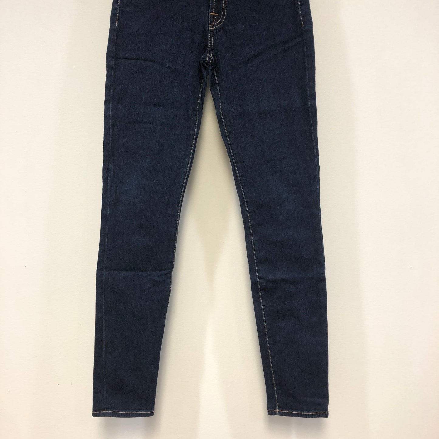 7 For All Mankind Dark Blue Skinny Jeans Size 25