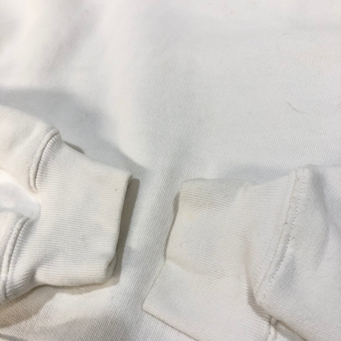 Balenciaga Eiffel Tower Bonjour Logo White Cotton Oversized Hoodie Size S