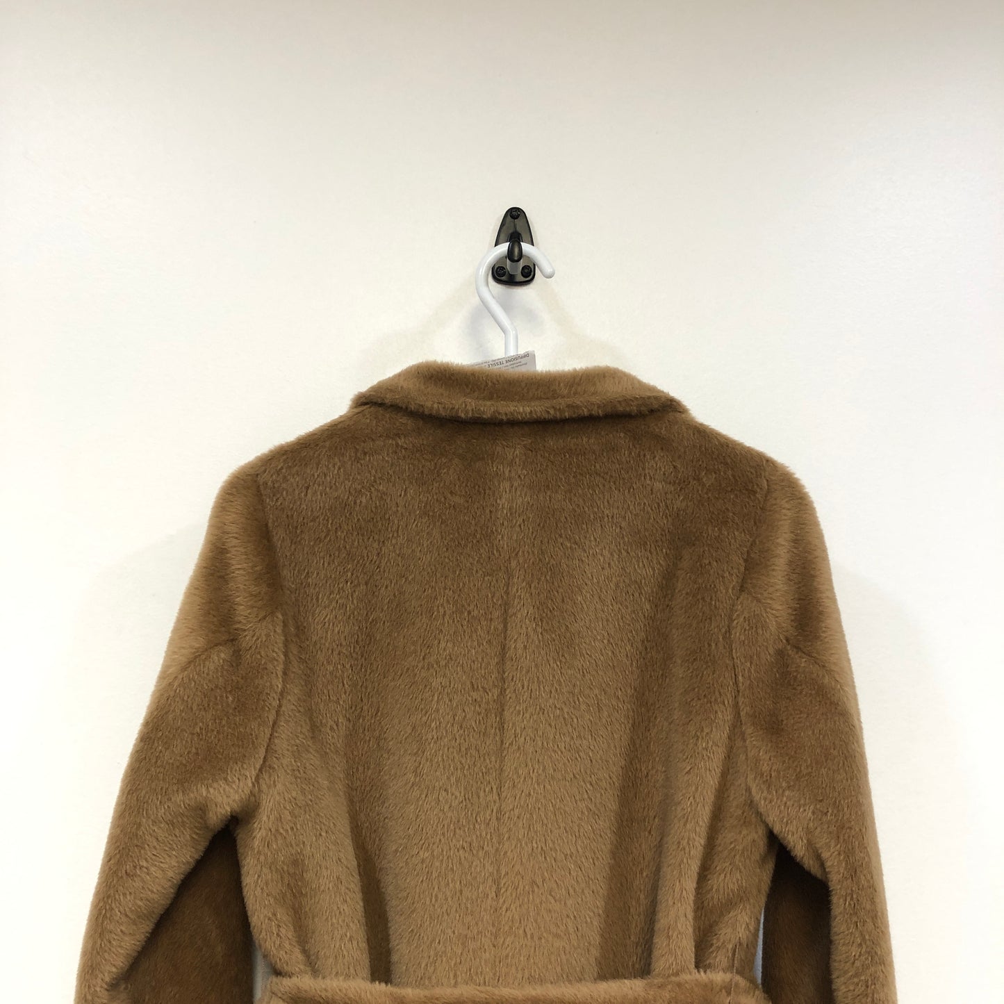 Intrend Brown Wool Belted Wrap Long Coat Size 0
