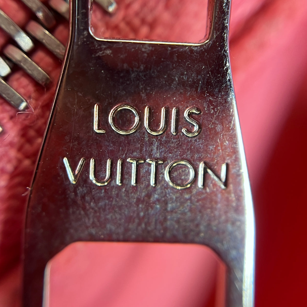 Louis Vuitton Coral Pink Epi Wallet On Chain