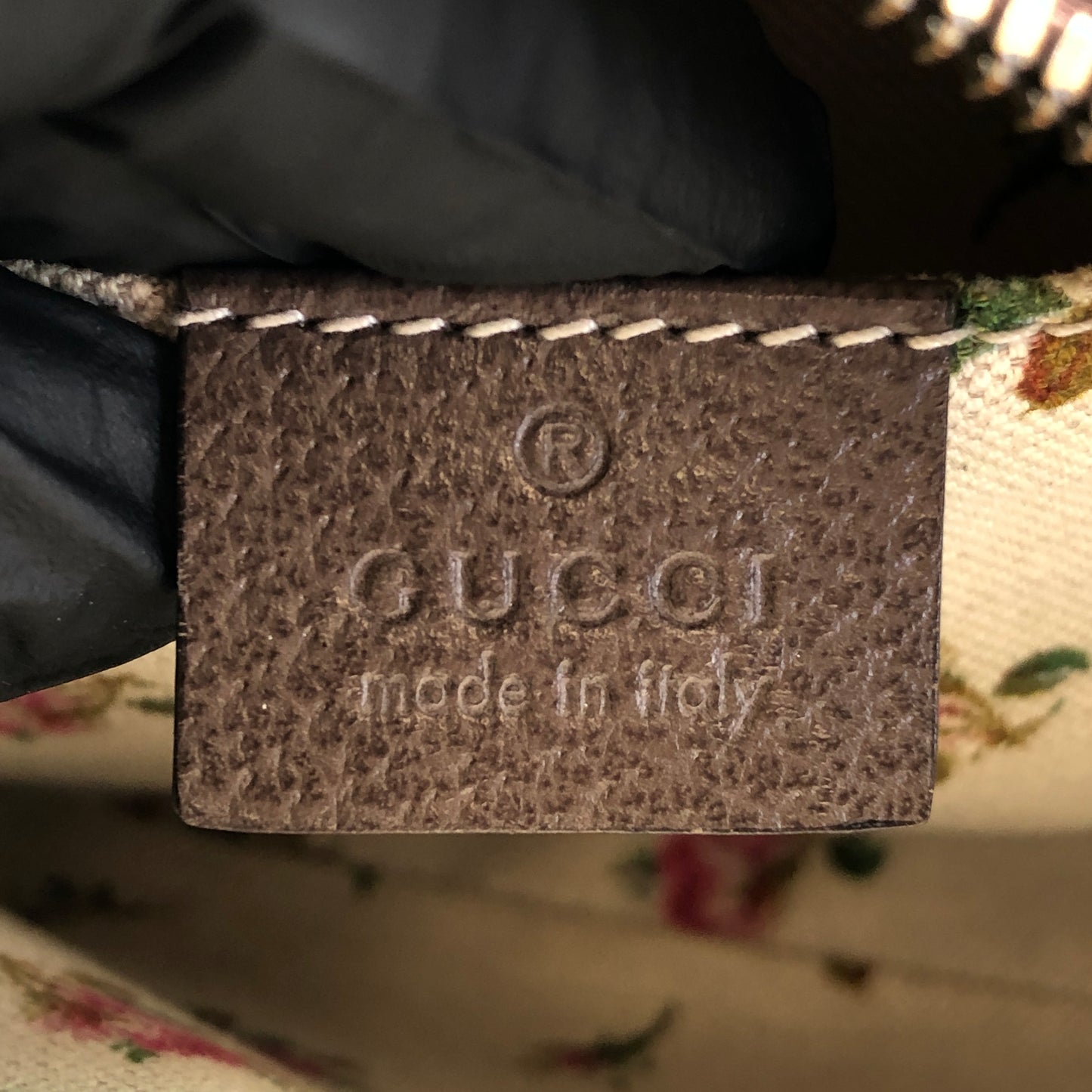 Gucci Beige/Brown GG Supreme Canvas Camera Bag