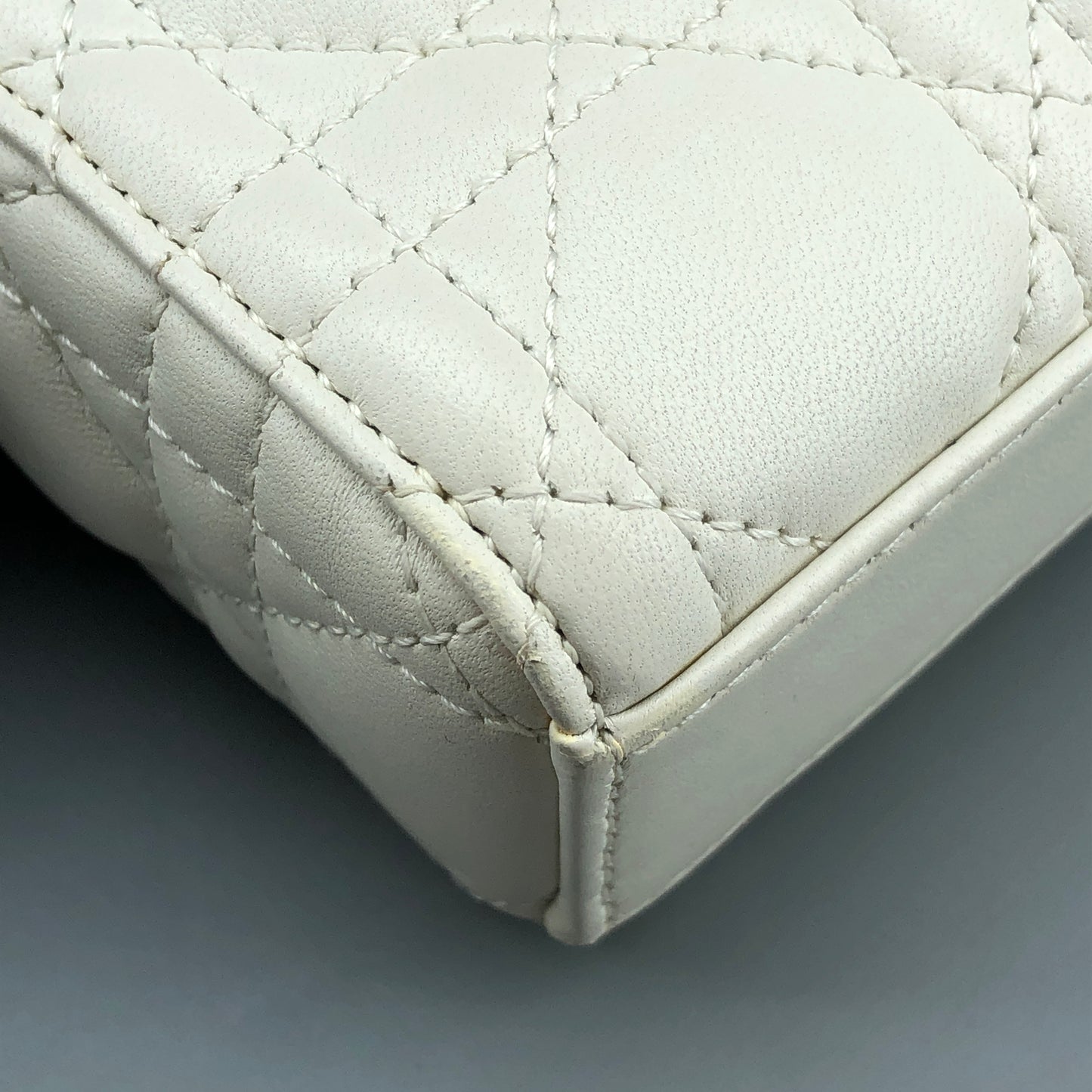 Christian Dior Lady D-Joy Small Crossbody Bag Cream