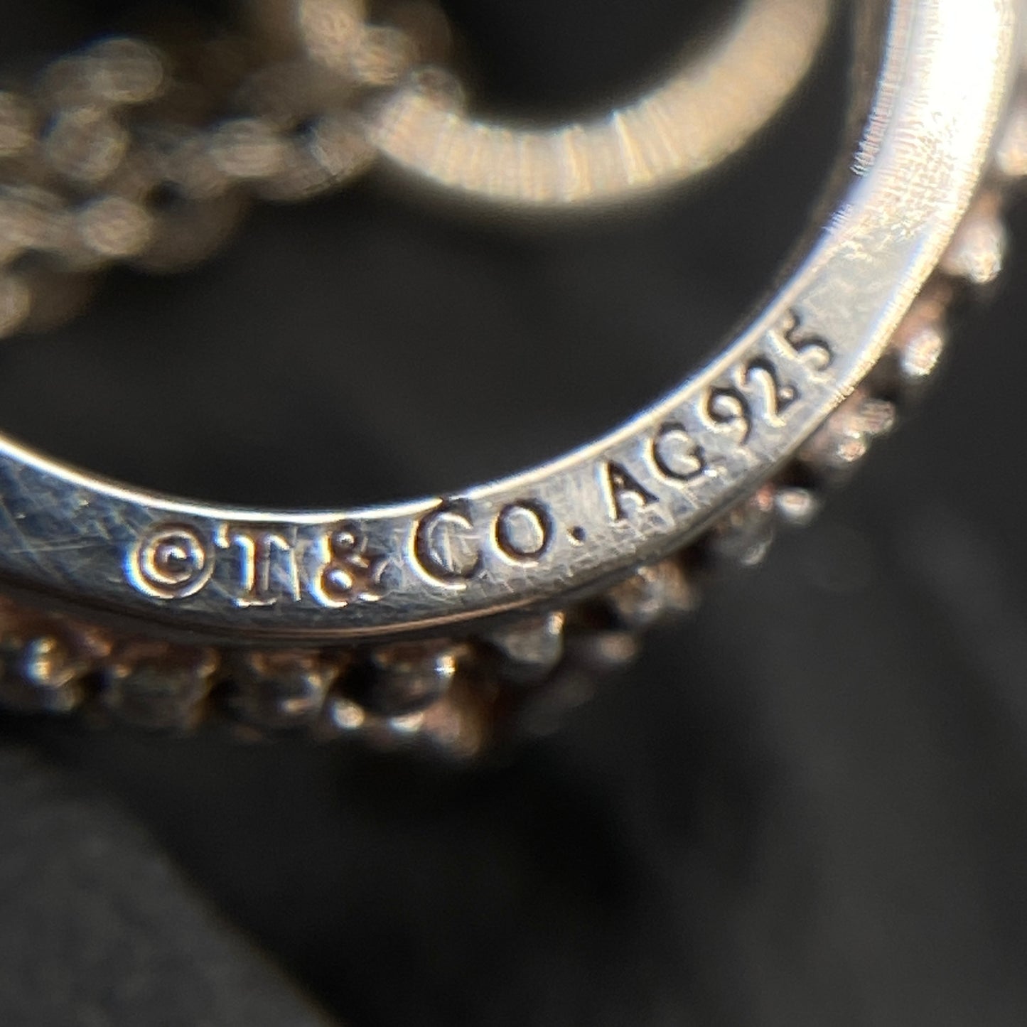 Tiffany & Co. Crown Pendant 925 Sterling Silver Necklace