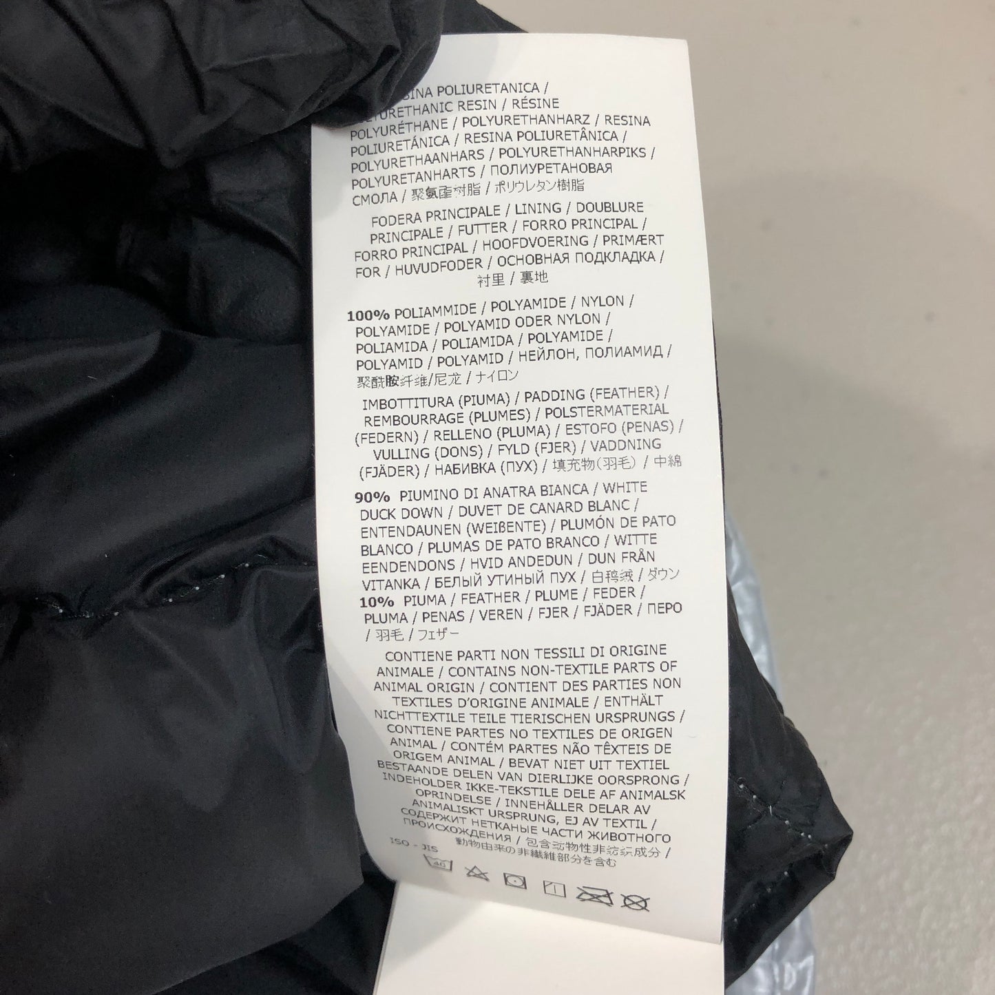 Stone Island Light Blue Pertex Down Parka Size S