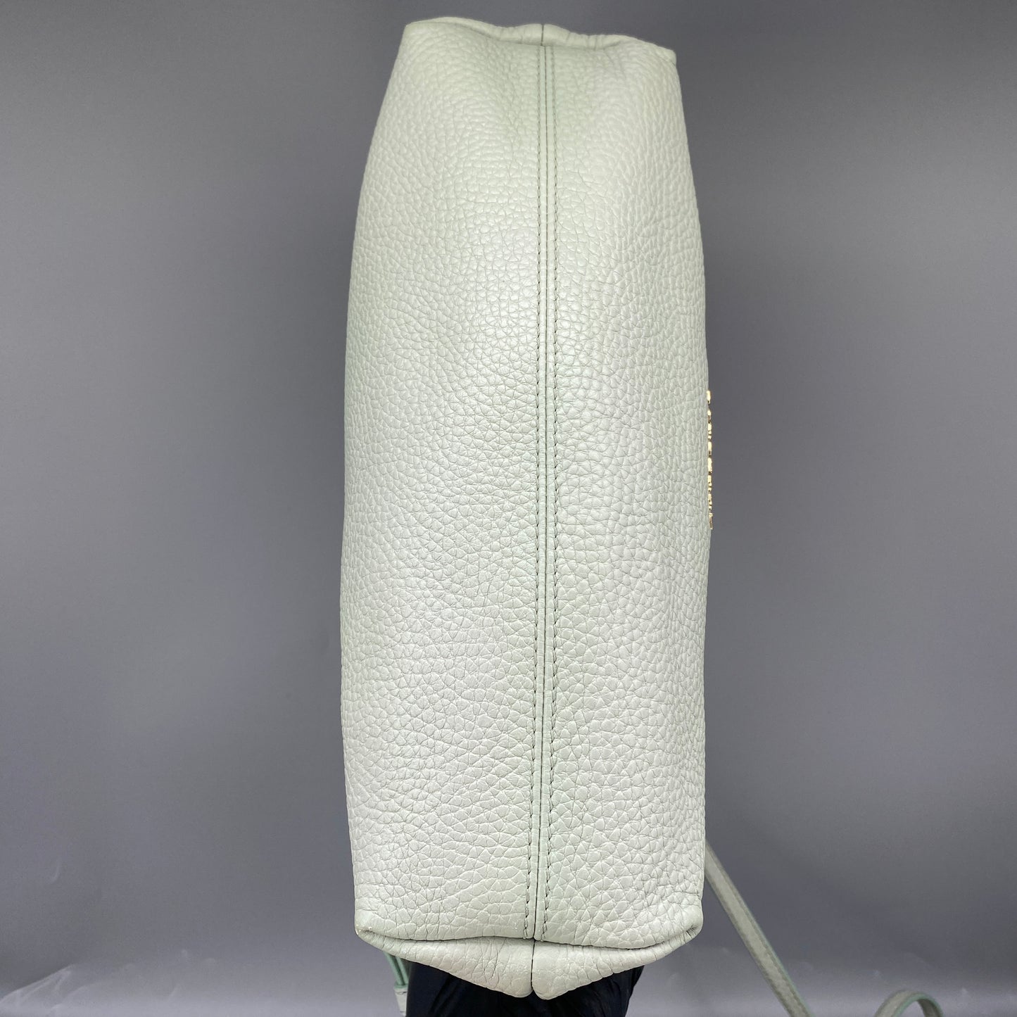 Burberry Mint Green Leather Shoulder Bag