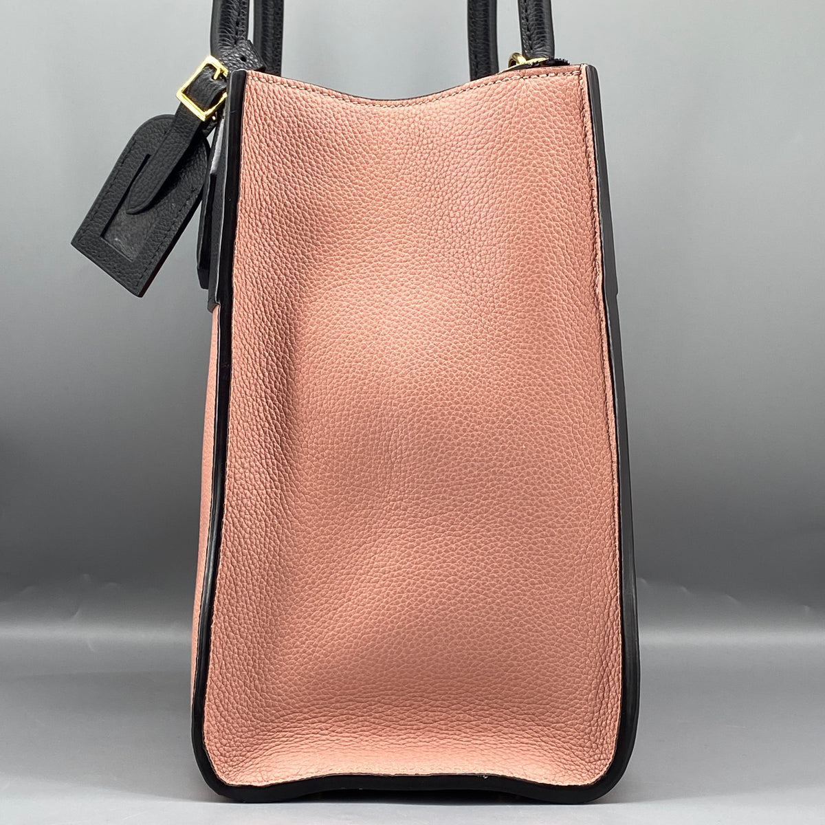 Louis Vuitton City Steamer MM Handbag Pink Black